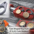 Móc khóa giữ đồng xu (Coin Holder Keychain) in TPU - Thumbnail 1