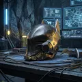 Mũ Batman Arkham (Batman Arkham Helmet) – File 3D in cosplay - Thumbnail 1