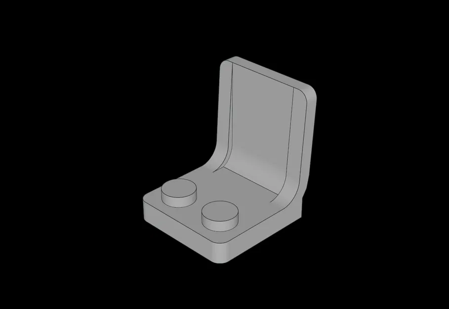 Ghế Minifig tương thích Lego (4079.dat) 2 x 2 - Image 1