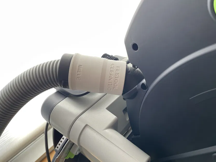 Adapter Festool Cleantec sang máy hút bụi Miele (bản ngắn hơn) - Image 1