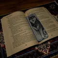 Chó Trang Trí (Husky) - Hueforge Bookmark - Thumbnail 5