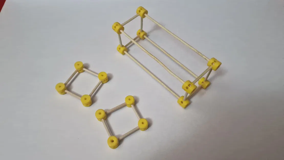 Khớp nối cho mô hình cấu trúc không gian (que 2.5mm) - Image 1