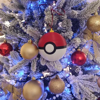 Addobbo Sfera Pokeball – Đồ trang trí Giáng Sinh Pokéball