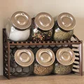 Kệ/giá/organizer không cần support cho hũ gia vị IKEA (hoặc đồ khác) - Thumbnail 1