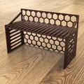 Kệ/giá/organizer không cần support cho hũ gia vị IKEA (hoặc đồ khác) - Thumbnail 2