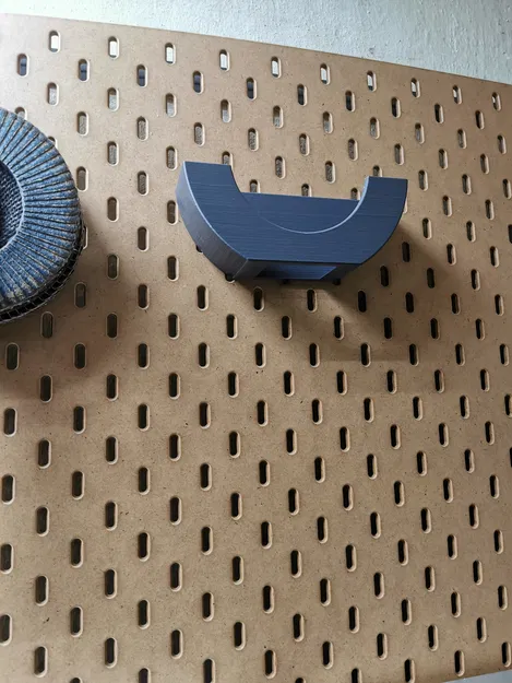 Ngàm treo máy mài góc cho Ikea Skadis (Angle Grinder Mount) - Image 2