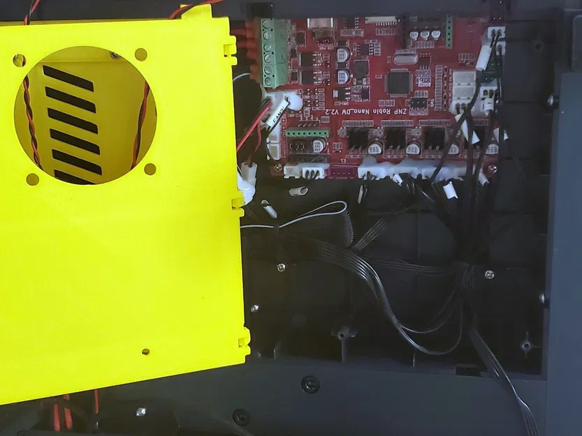 Nắp mainboard modular cho quạt 60/80/92mm êm – Elegoo Neptune 3/4 Pro - Image 8