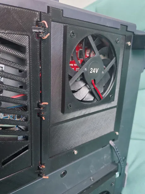 Nắp che mainboard modular cho Elegoo Neptune 3 Pro (quạt 80mm) - Image 1