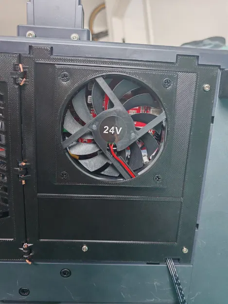 Nắp che mainboard modular cho Elegoo Neptune 3 Pro (quạt 80mm) - Image 2