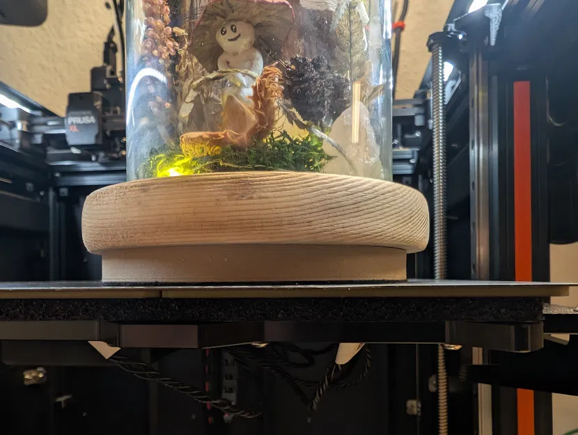 Đế Diorama có Pin & Cổng USB-C cho LED (⌀10cm) - Image 3