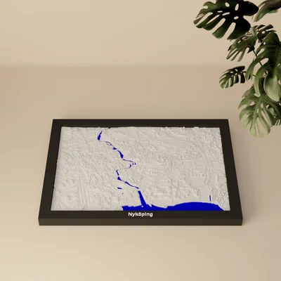 Nyköping, Thụy Điển - Bản thu nhỏ 3D