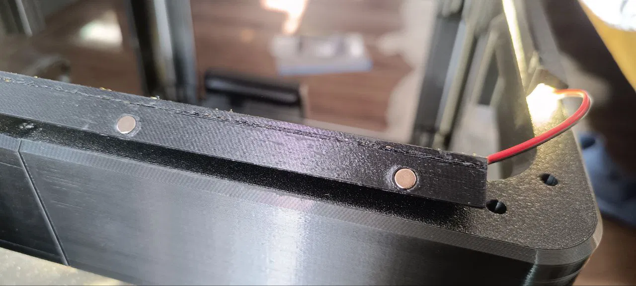 Ngàm gắn LED Flashforge AD5X (Remix gắn nam châm) - Image 2