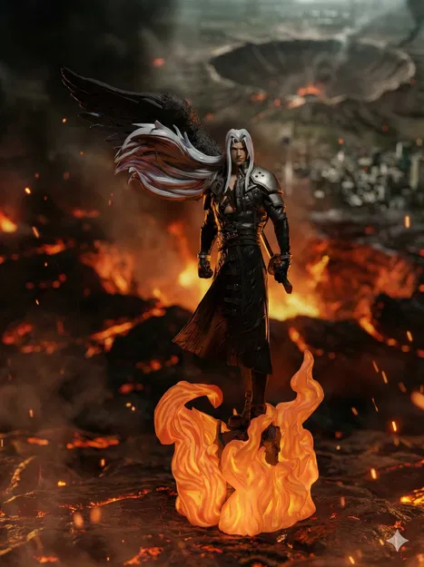 Sephiroth - Thiên Thần Một Cánh (Tượng High-Detail) - Image 2