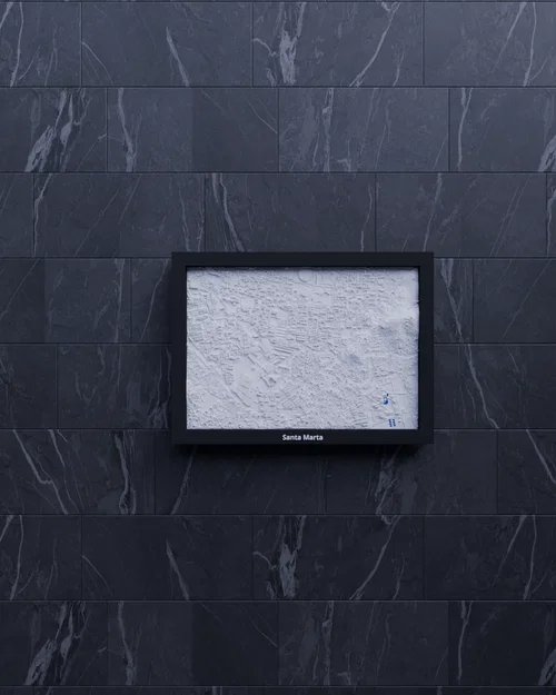 Santa Marta, Colombia - Mô hình thu nhỏ 3D - Image 6