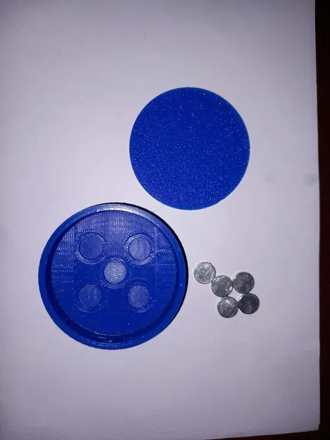 Hộp đựng ghim bấm nam châm (Magnetic Staples Holder / Porta graffette magnetico) - Image 2