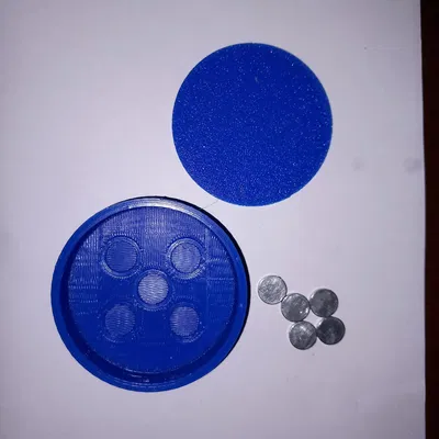 Hộp đựng ghim bấm nam châm (Magnetic Staples Holder / Porta graffette magnetico)