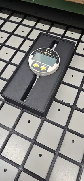 Khay Gridfinity cho Đồng hồ đo Sylvac 25mm – Sắp xếp dụng cụ đo - Image 2