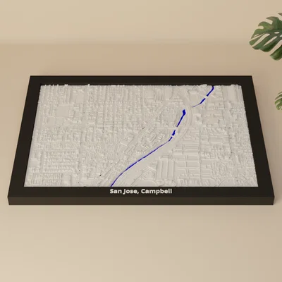 San Jose, Campbell, Hoa Kỳ - Bản thu nhỏ 3D