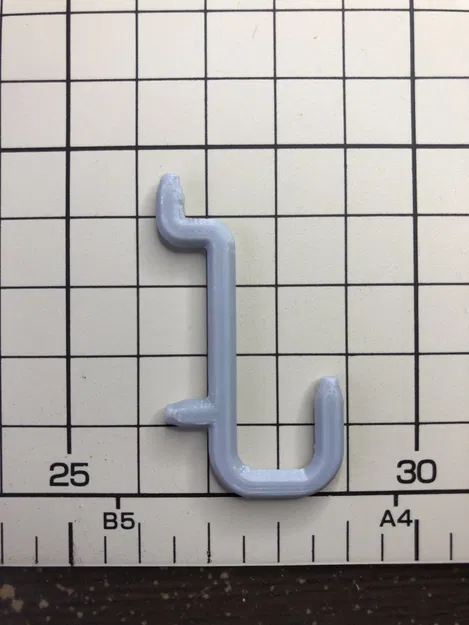 Móc Pegboard Tùy Chỉnh Kích Thước (Customizable Pegboard Hook) - Image 3