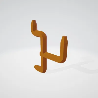 Móc pegboard cho bảng dày 4mm