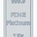 Thỏi Platinum (Platinum Bar) 1kg 999.9 - Thumbnail 2