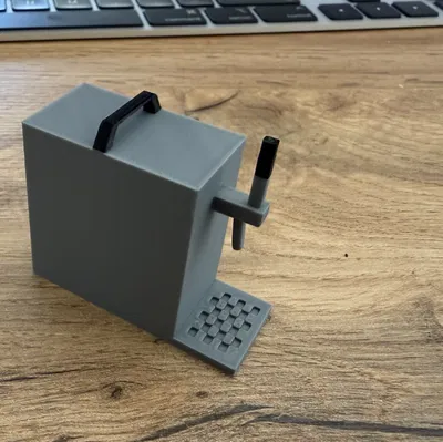 Vòi rót bia Low Poly (Beer Tap Low Poly)