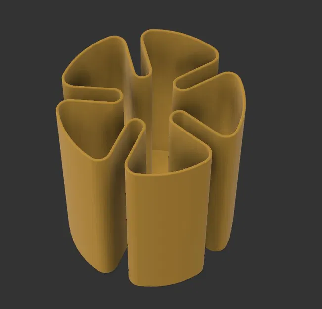 Ống cắm bút hình cỏ ba lá (Shamrock) - Image 1