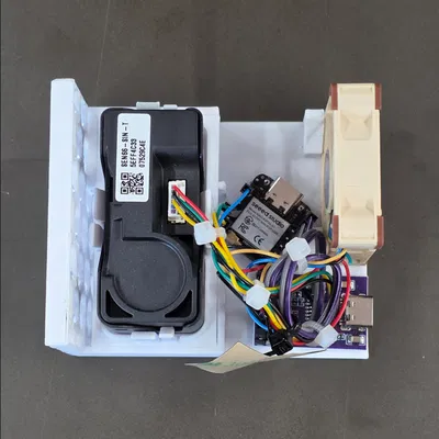 ESPHome Sen66 Air Quality Sensor – Case & hướng dẫn lắp ráp