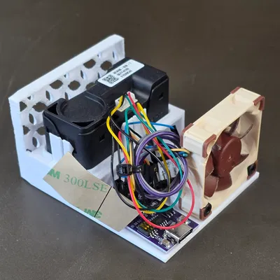 ESPHome Sen66 Air Quality Sensor – Case & hướng dẫn lắp ráp