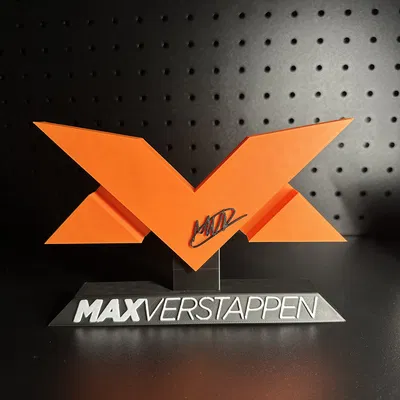 Logo Chữ Ký Max Verstappen (Autograph Logo)