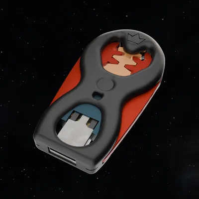 Tire-clé – Vỏ USB cơ khí kiểu tire-bouchon, đóng mở “click”