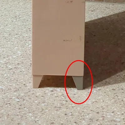 Chân thay thế cho tủ Doll Locker (Replacement Foot for Doll Locker)