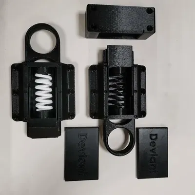 Khóa lò xo tự động (Automatic spring lock)