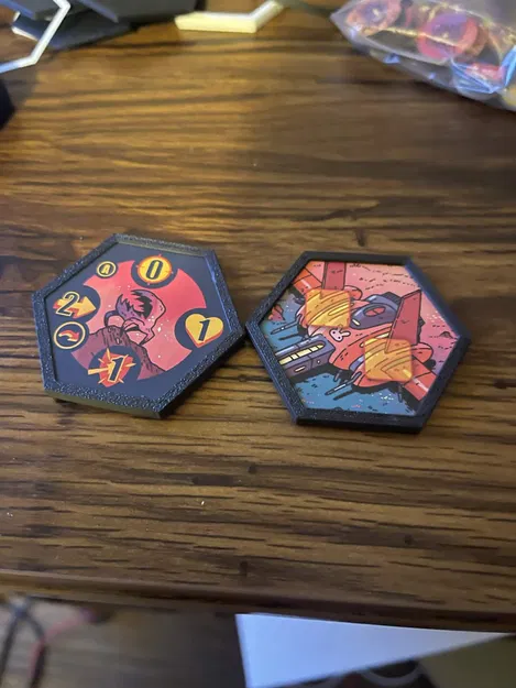 Bộ Protector cho Token/Tile của Board Game Mech Bunny - Image 1