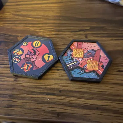 Bộ Protector cho Token/Tile của Board Game Mech Bunny