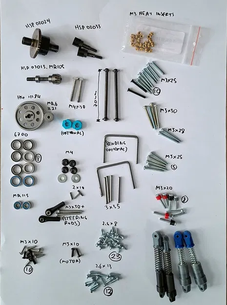 Turbo 3 - Buggy địa hình RC tỉ lệ 1:10 phong cách vintage - Image 2