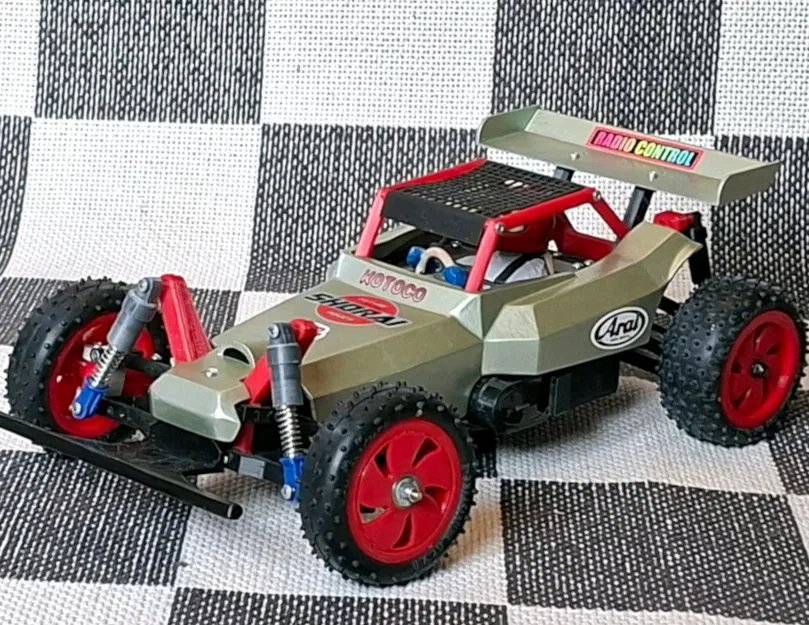 Turbo 3 - Buggy địa hình RC tỉ lệ 1:10 phong cách vintage - Image 5