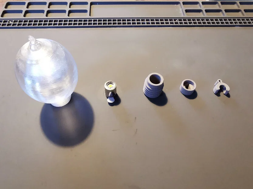 Đui đèn LED xoay bật/tắt cho Helferlein 13 - Little Helper / little bulb - Image 3