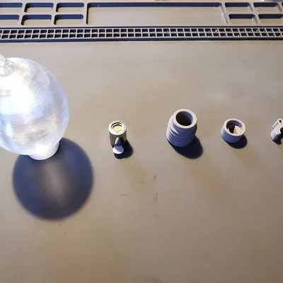 Đui đèn LED xoay bật/tắt cho Helferlein 13 - Little Helper / little bulb