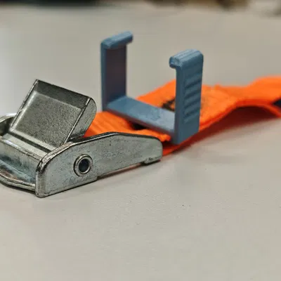 Kẹp ratchet/cargo strap tối giản (25mm), chỉ 2.6g