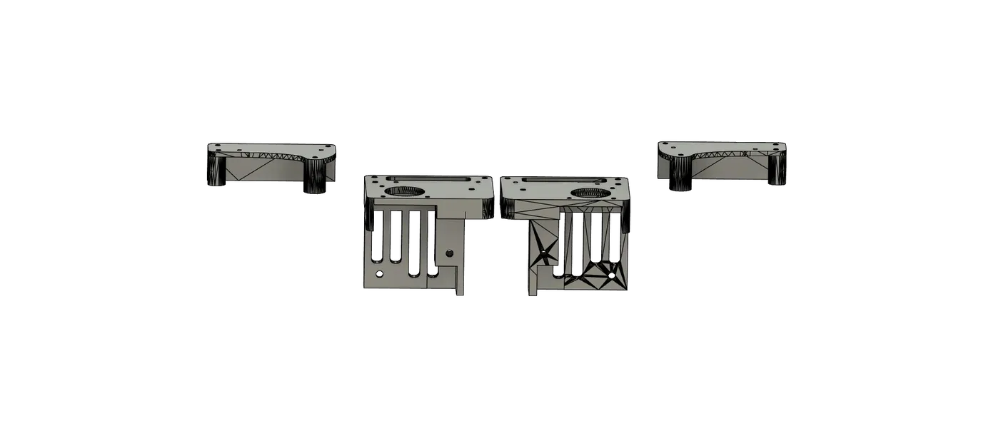 Ngàm motor Wider Duender (PIN) cho trục Y 4040 (bản rộng hơn) - Image 1