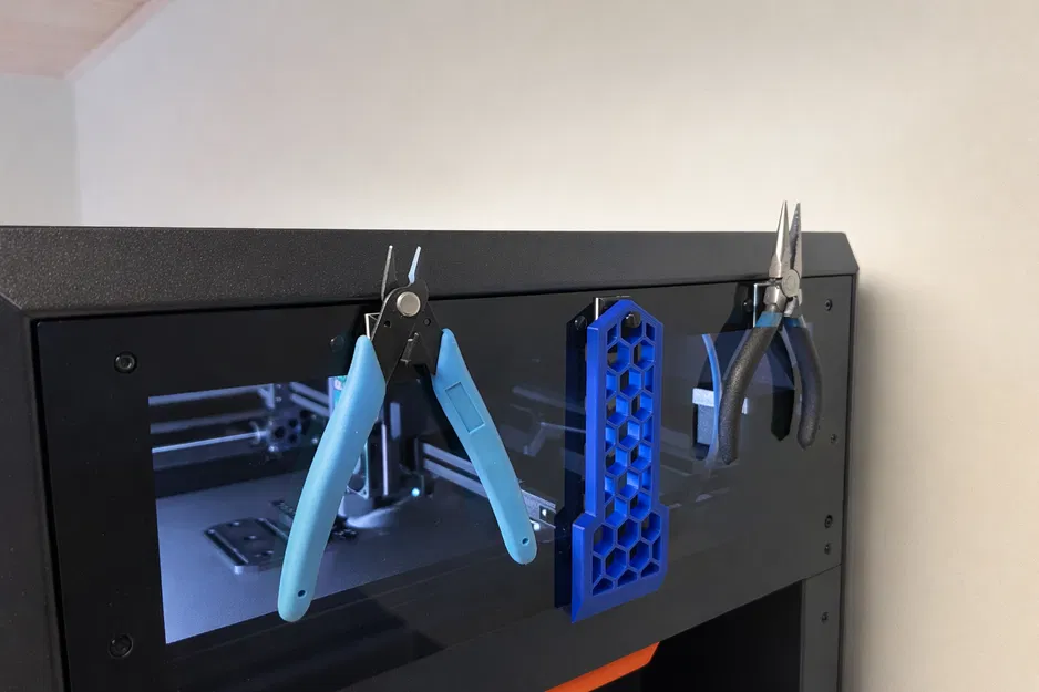 Giá đỡ dụng cụ gắn băng keo (scraper và sidecutters) - Image 1