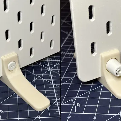 Chân đế cho bảng peg IKEA Skådis (đứng độc lập)