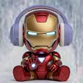 Iron Man Dễ Thương Đeo Tai Nghe (Cute Iron Man with Headphone) - Thumbnail 1