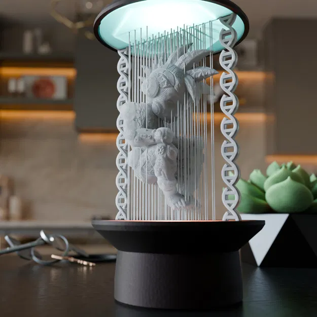 Buồng Stasis Goku – Đèn Treo String Lamp - Image 1