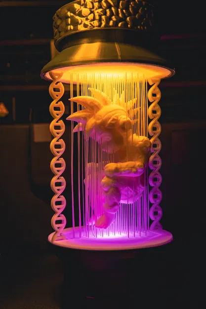 Buồng Stasis Goku – Đèn Treo String Lamp - Image 7