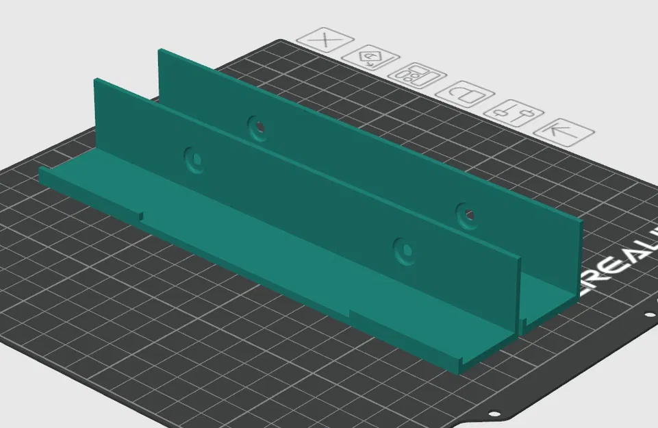 Bát treo tường floating 1 inch - Image 1