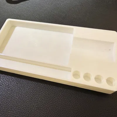 Gridfinity Mini Vise Holder – Khay/Ngăn giữ ê-tô mini