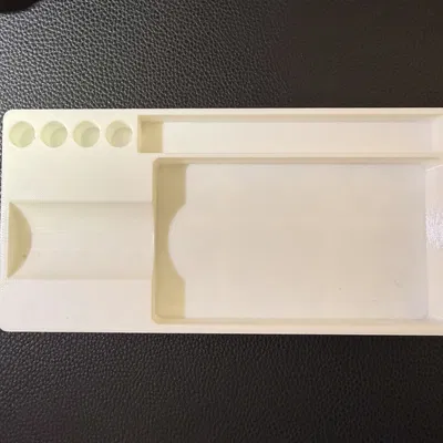 Gridfinity Mini Vise Holder – Khay/Ngăn giữ ê-tô mini