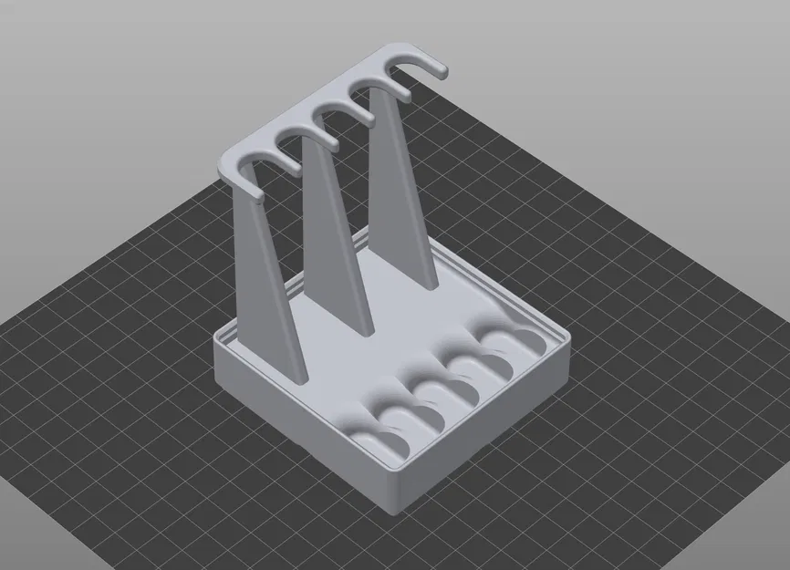 Gridfinity Chonker Pick Rack – Kệ để pick bản to hơn - Image 1